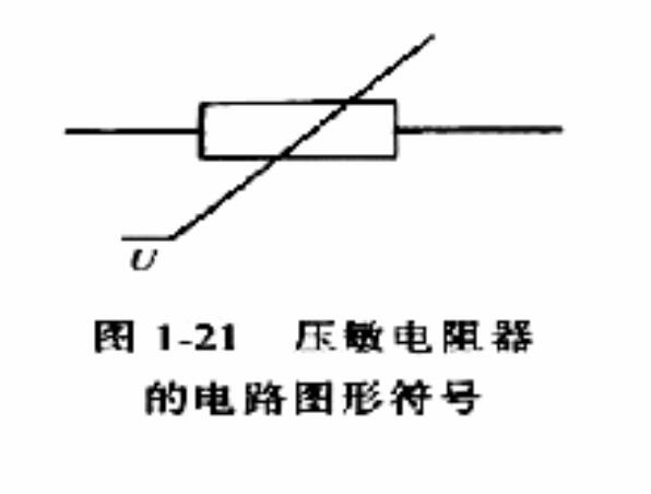 压敏电阻的原理图符号
